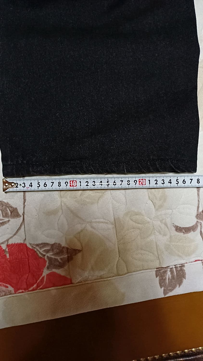 어반드레스 와이드블랙진 31인치 기장115 상품이미지8