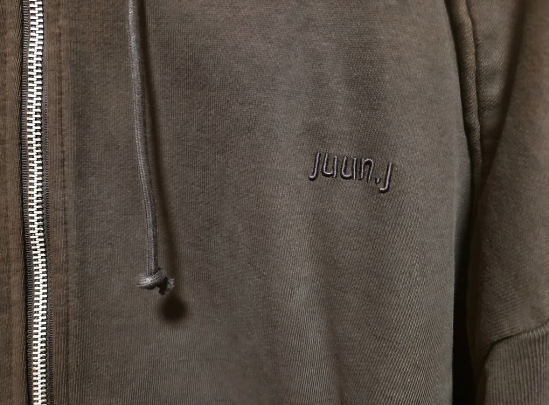 22fw 준지 junn.j 가먼트다잉 후드집업 M 상품이미지2