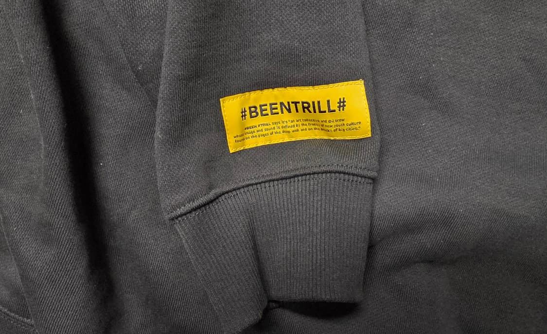 [신동품]빈트릴 맨투맨 / L사이즈 세미오버핏 상품이미지4