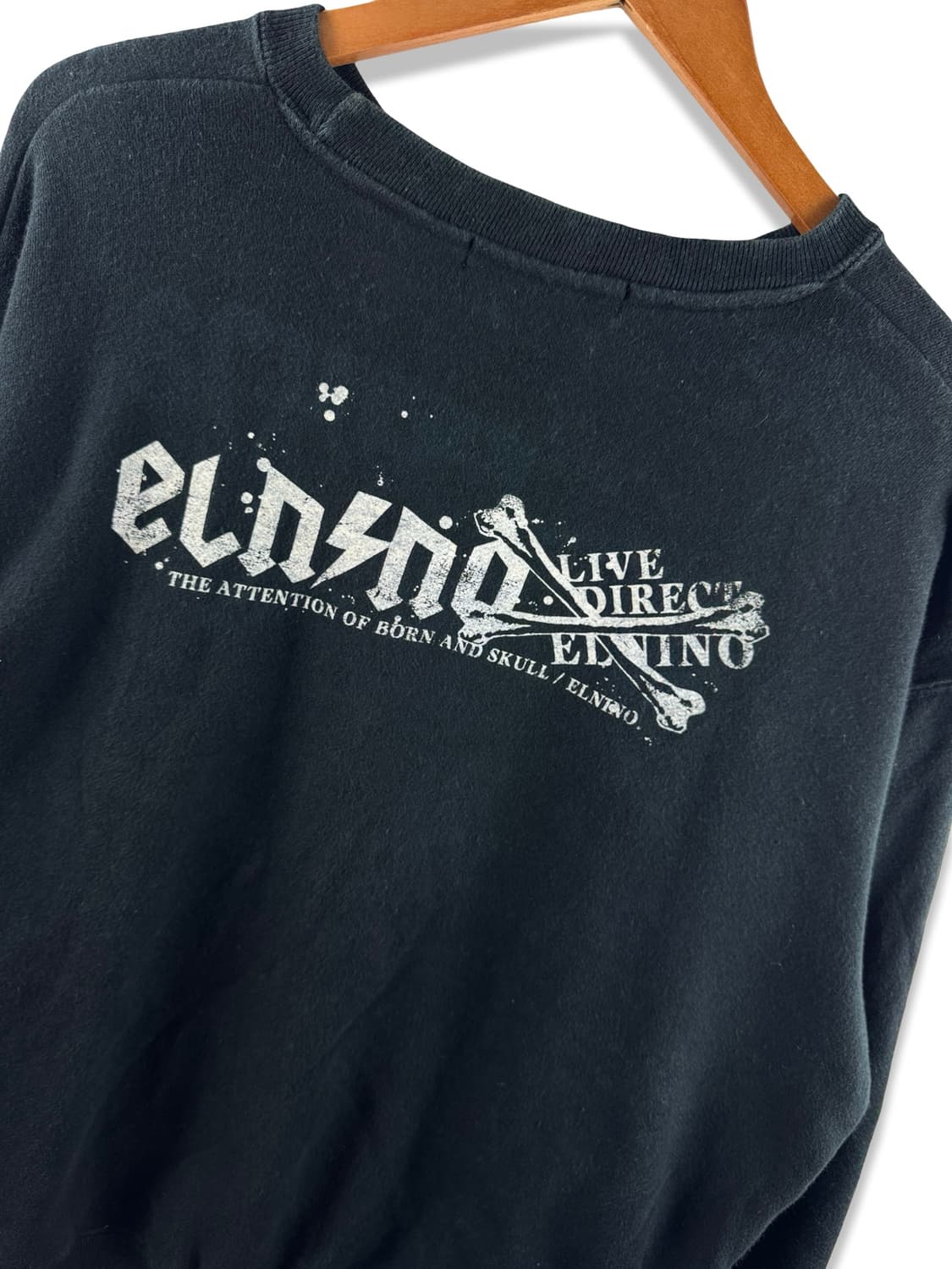 JPN 펑크 스컬 프린팅 스웻셔츠2892 상품이미지5