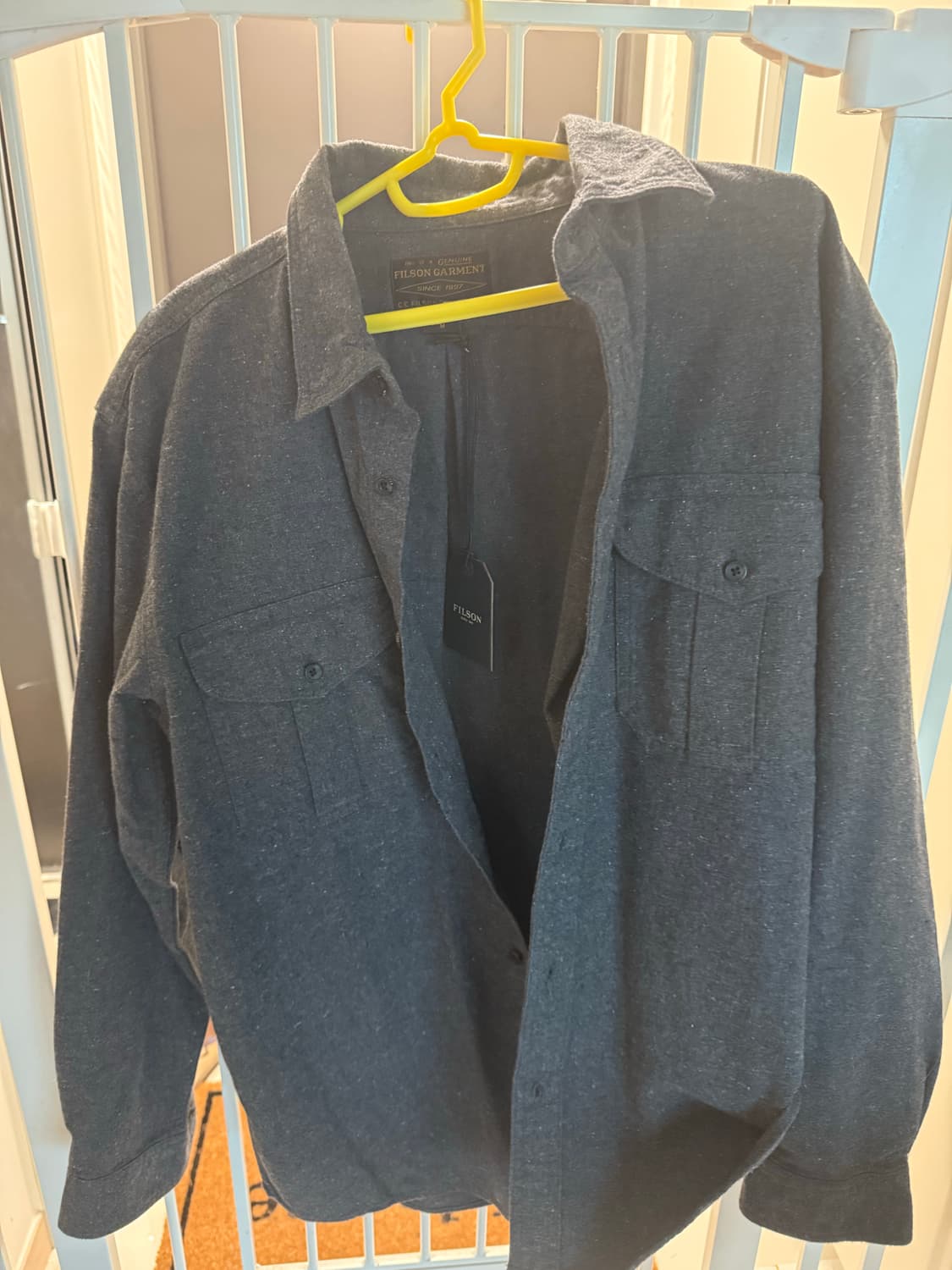 필슨 (Filson) 알라스칸 가이드 셔츠 (M, 다크그레이) 상품이미지1
