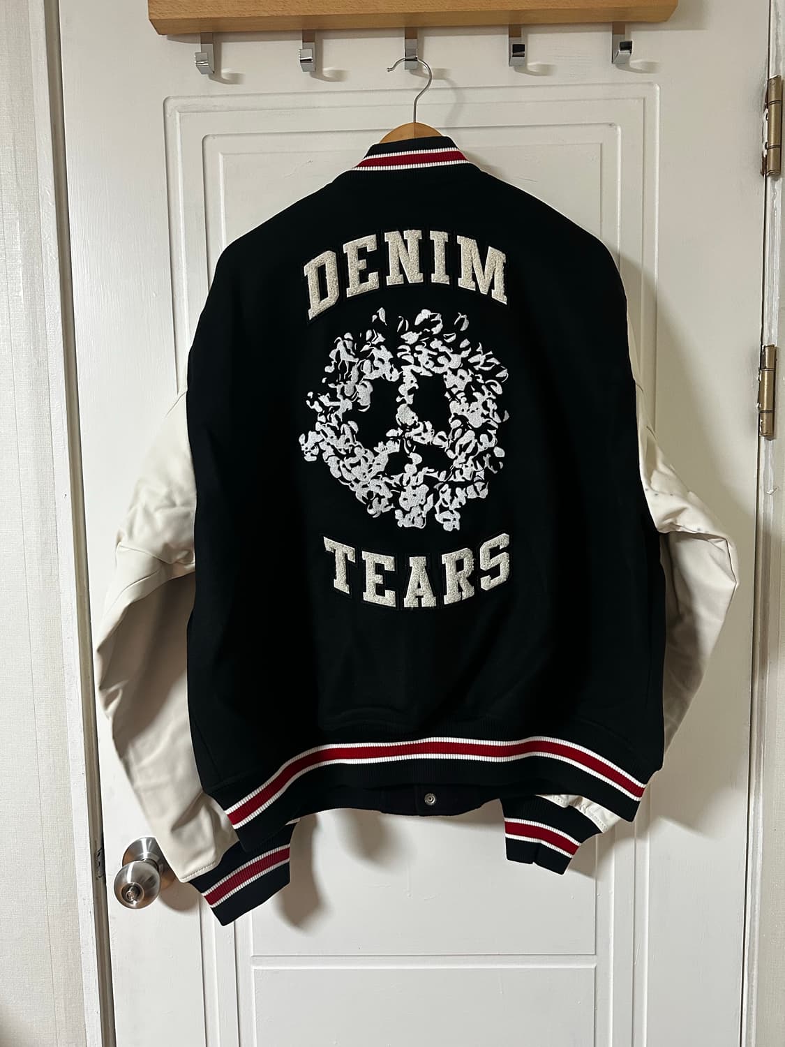 [XL] 데님 티어스 바시티 자켓 상품이미지2