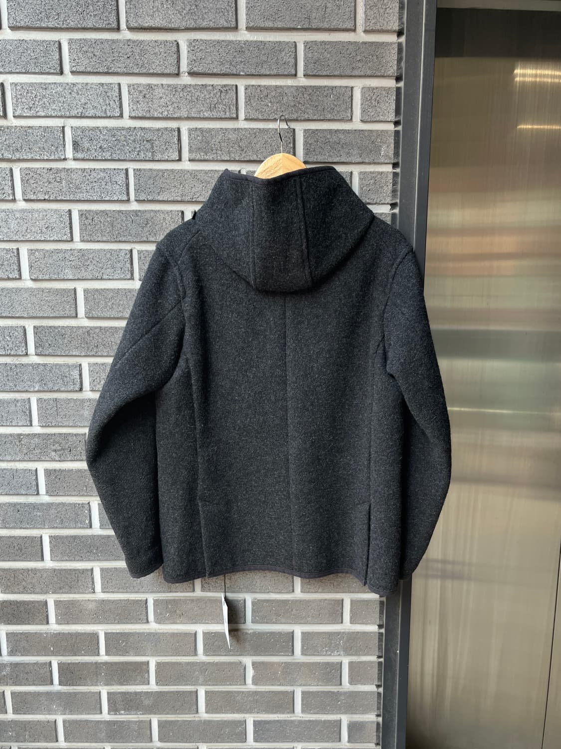 Danton 단톤 울 후디 코트 다크그레이 40 상품이미지7