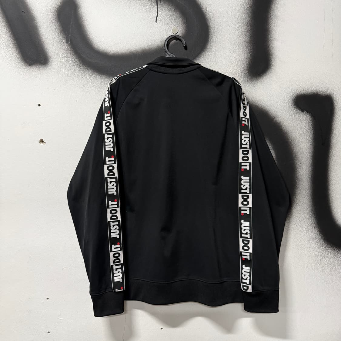 나이키 빅사이즈 올드스쿨 스우시 테이핑 로고 집업 트랙탑 져지 상품이미지2