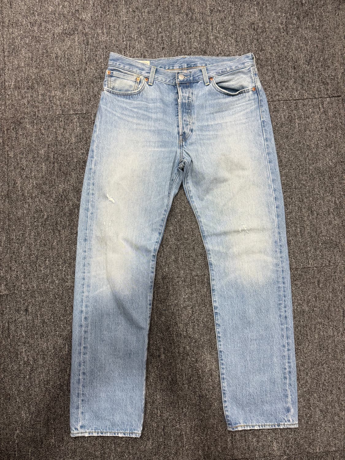 리바이스 501 블랭크탭 프리미엄 라이트 워싱 데님 LVC 상품이미지3