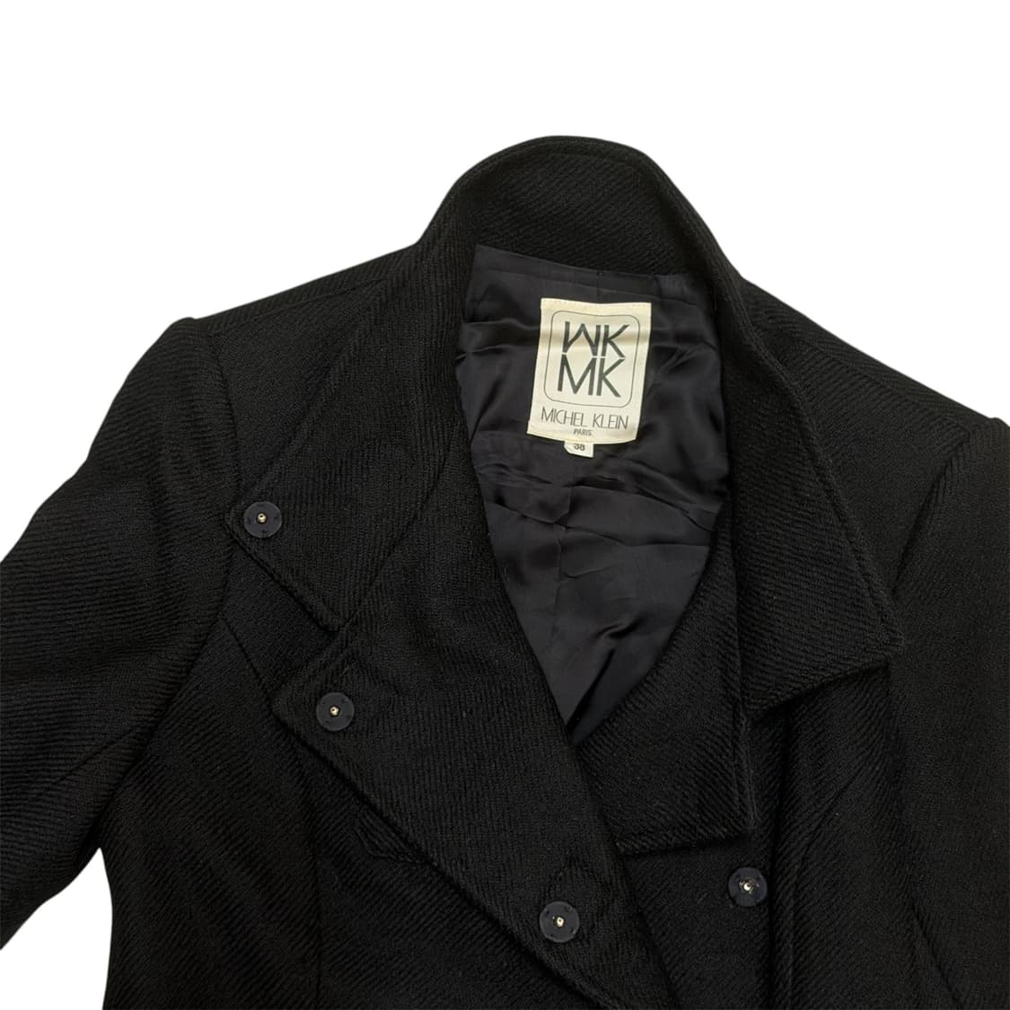 00s MK 나폴레옹 하이넥 더블 코트 상품이미지4