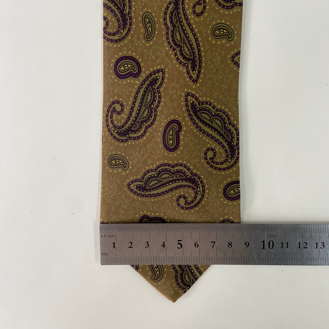 샤넬(CHANEL) 페이즐리 명품 정품 넥타이 8.3cm 상품이미지8