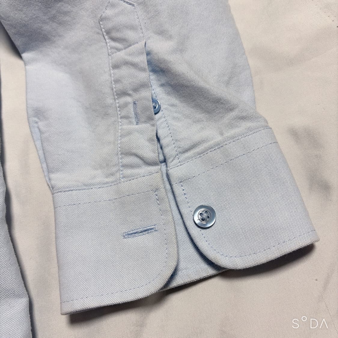 아미 빅로고 셔츠 스카이블루 상품이미지5