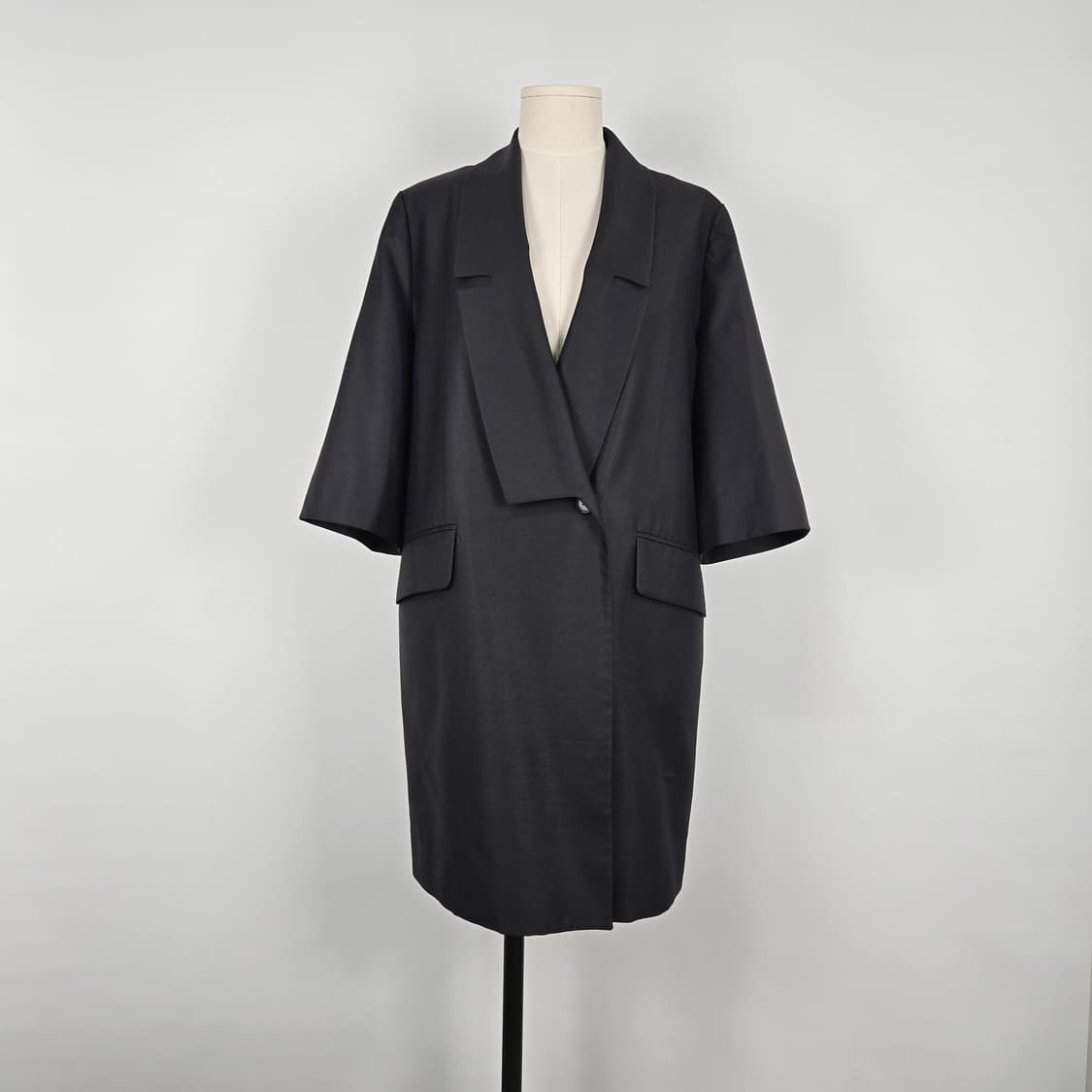 0833 GARU하프 슬리브 롱 자켓F 상품이미지1