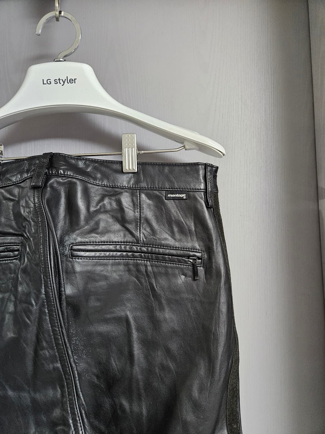 몽타주 가죽 팬츠 M 사이즈 상품이미지5