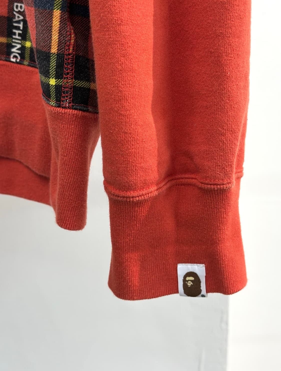 베이프 체크 샤크 후드집업 상품이미지5