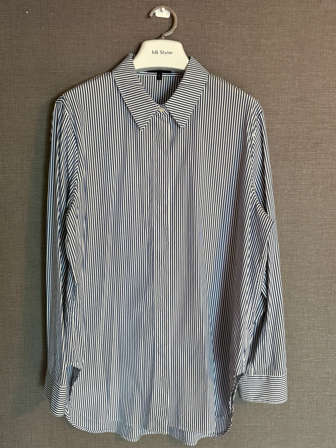 Theory 스트라이프 셔츠 L 상품이미지1