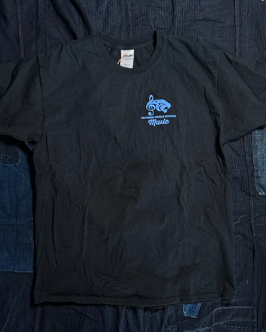 00-10’s 길단 울트라 코튼 나토머스 미들스쿨 뮤직 그래픽 티셔츠 M 상품이미지1