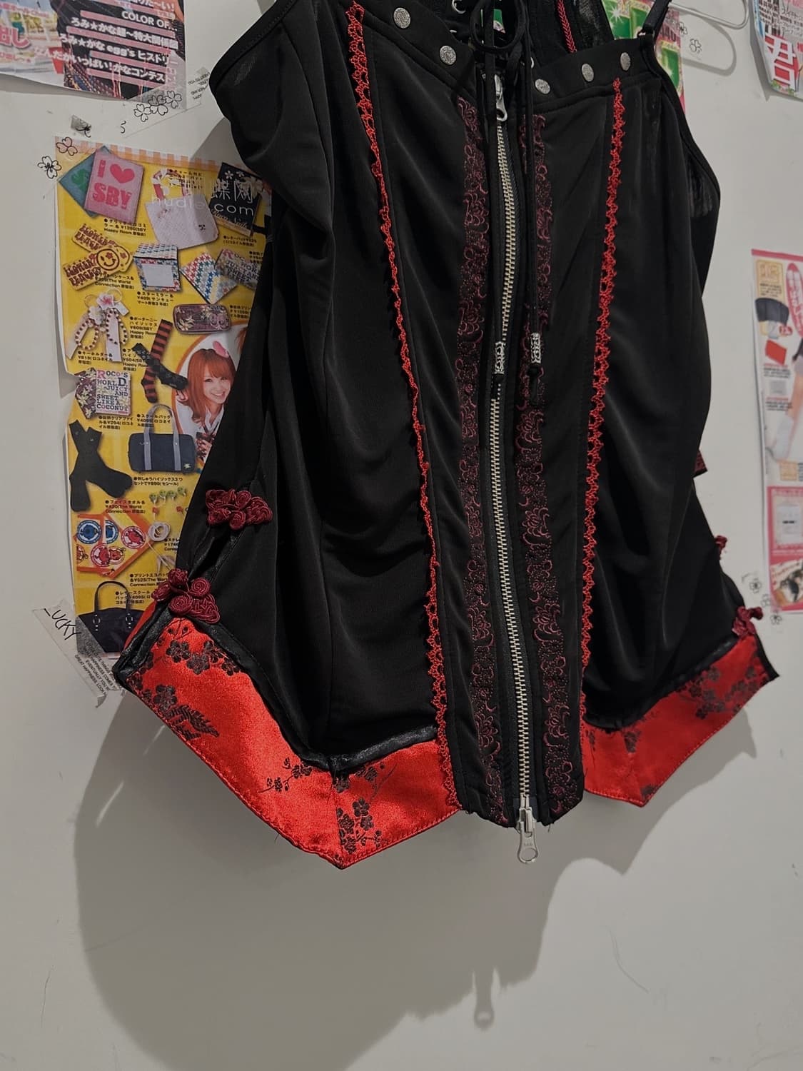 Ozz On China neck two-way zip-up  상품이미지3