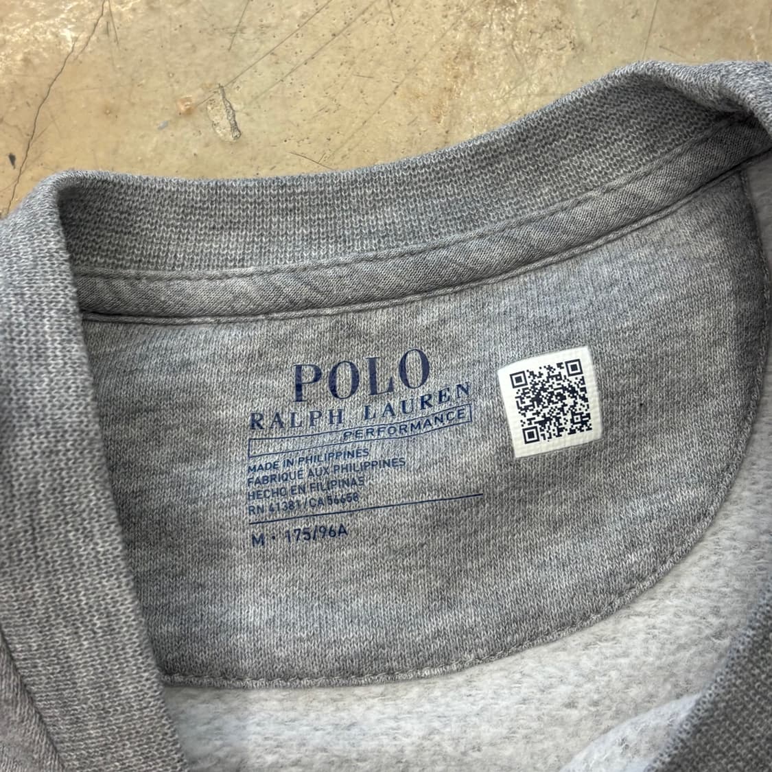 🫶🏻 폴로랄프로렌 폴로베어 골프 그레이 맨투맨 🫶🏻 상품이미지4