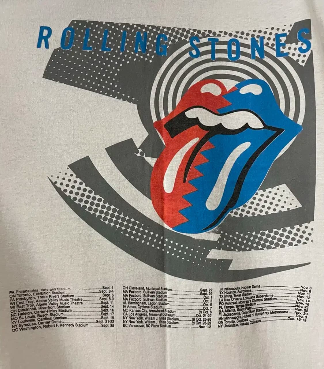 롤링스톤즈 80s 밴드티 상품이미지4