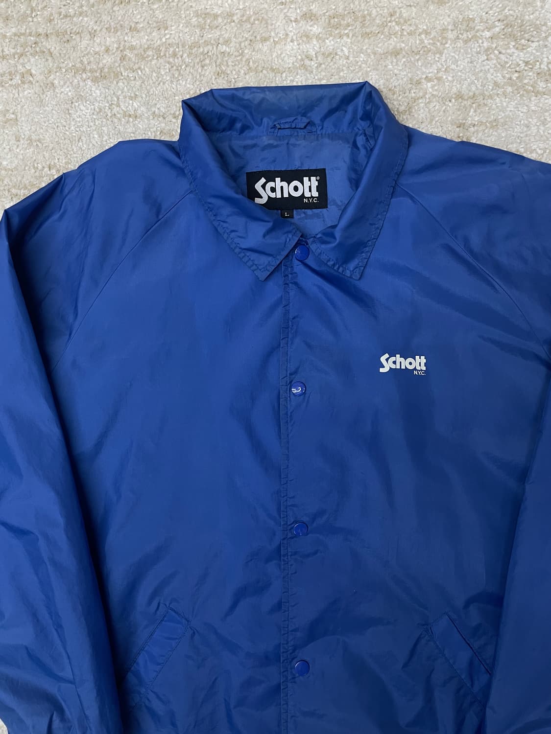 [L] Schott NYC 쇼트뉴욕 코치자켓 상품이미지2