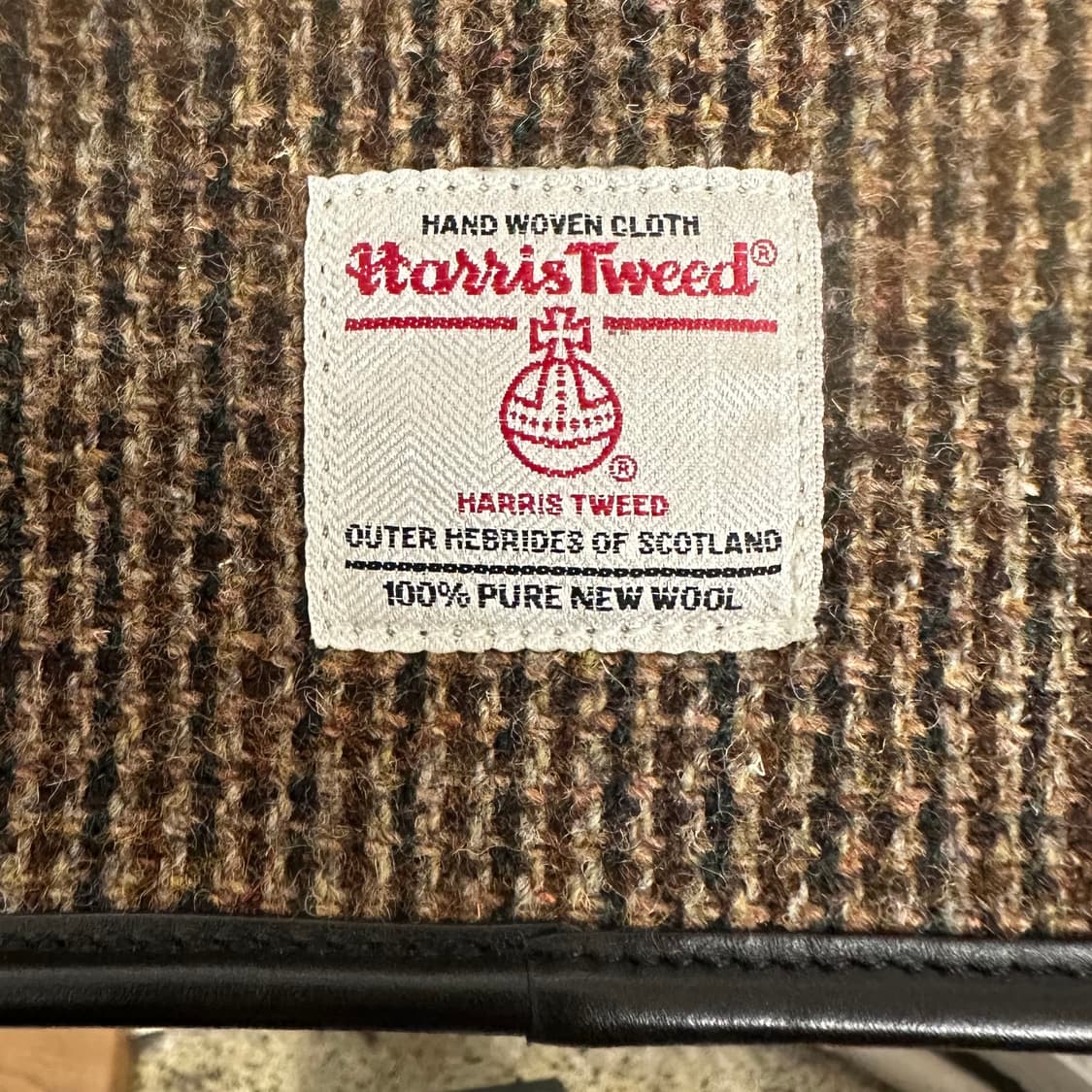 해리스트위드 레더 크로스백 상품이미지5