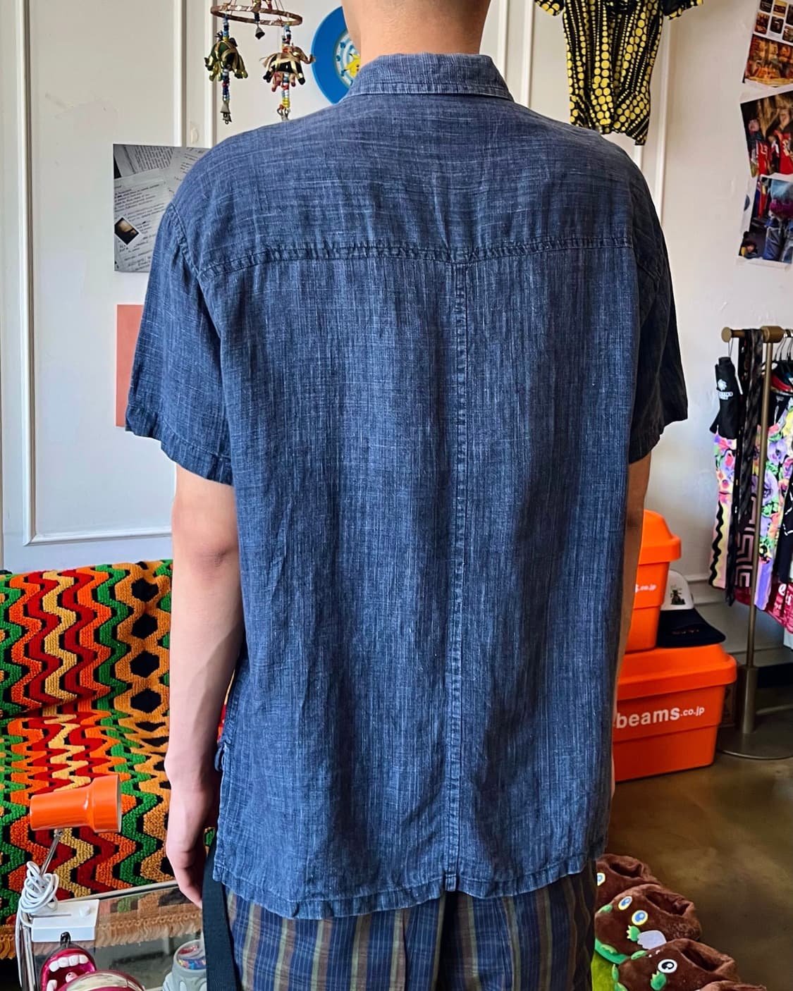 80-90s Issey Miyake HAI 1/2 Denim Shirt 상품이미지3
