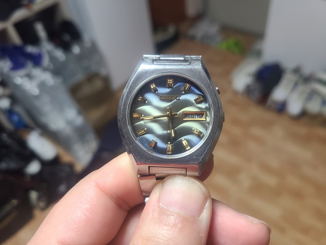 오리엔트 오토매틱 빈티지 시계 메탈 상품이미지2