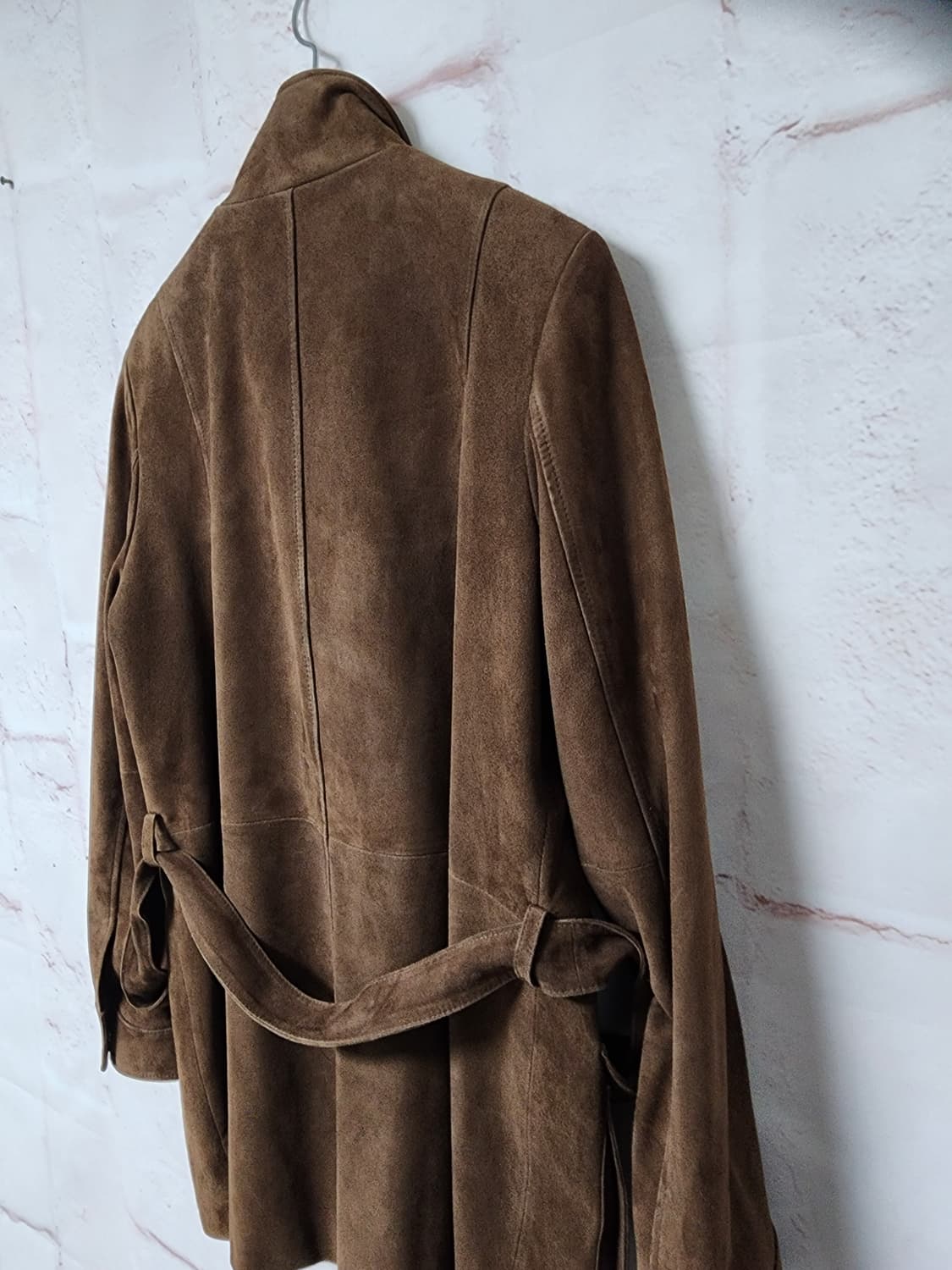 로보 스웨이드 트렌치 코트 상품이미지6