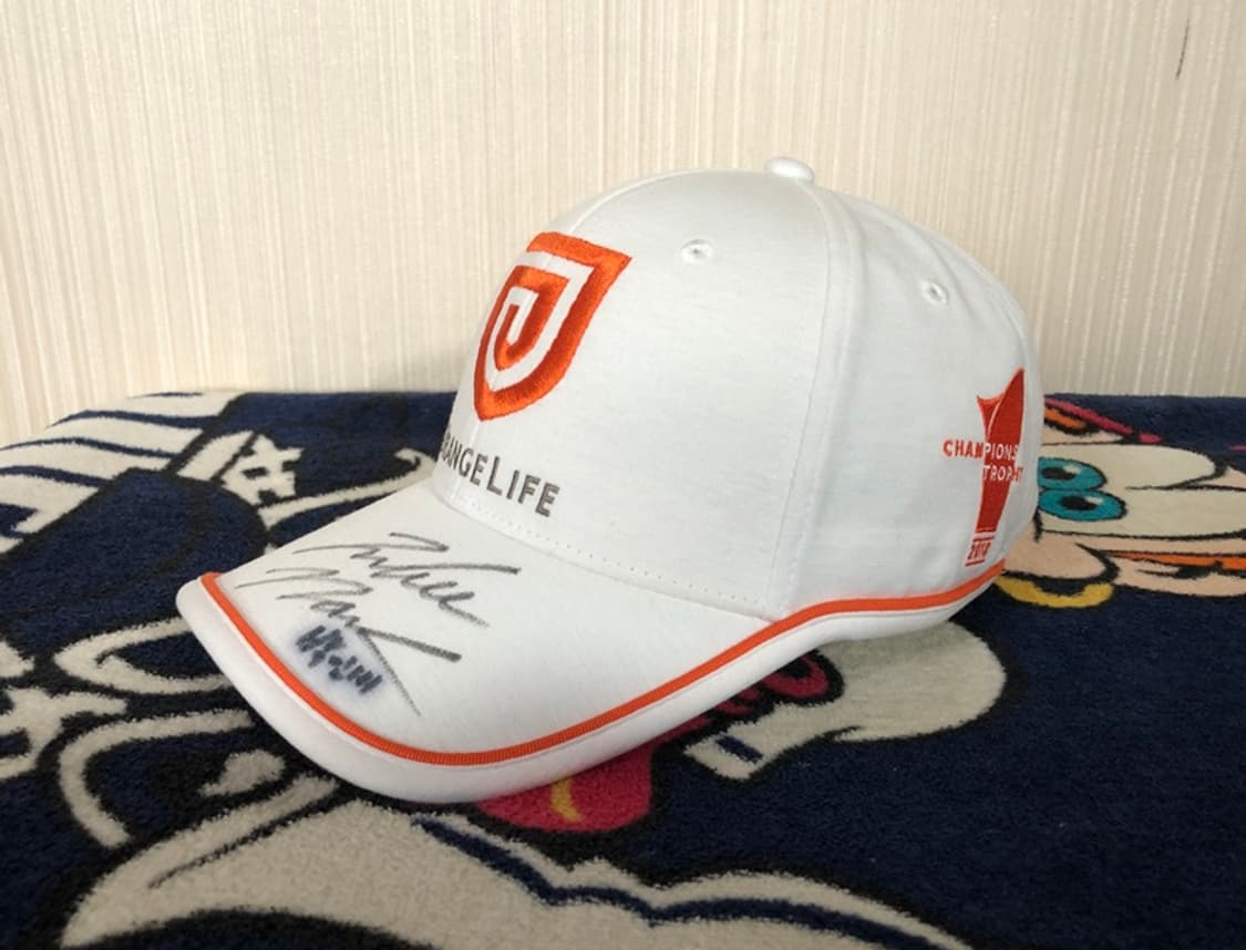 2018 오렌지라이프 챔피언트로피 골프모자/박인비프로 싸인모자 상품이미지2