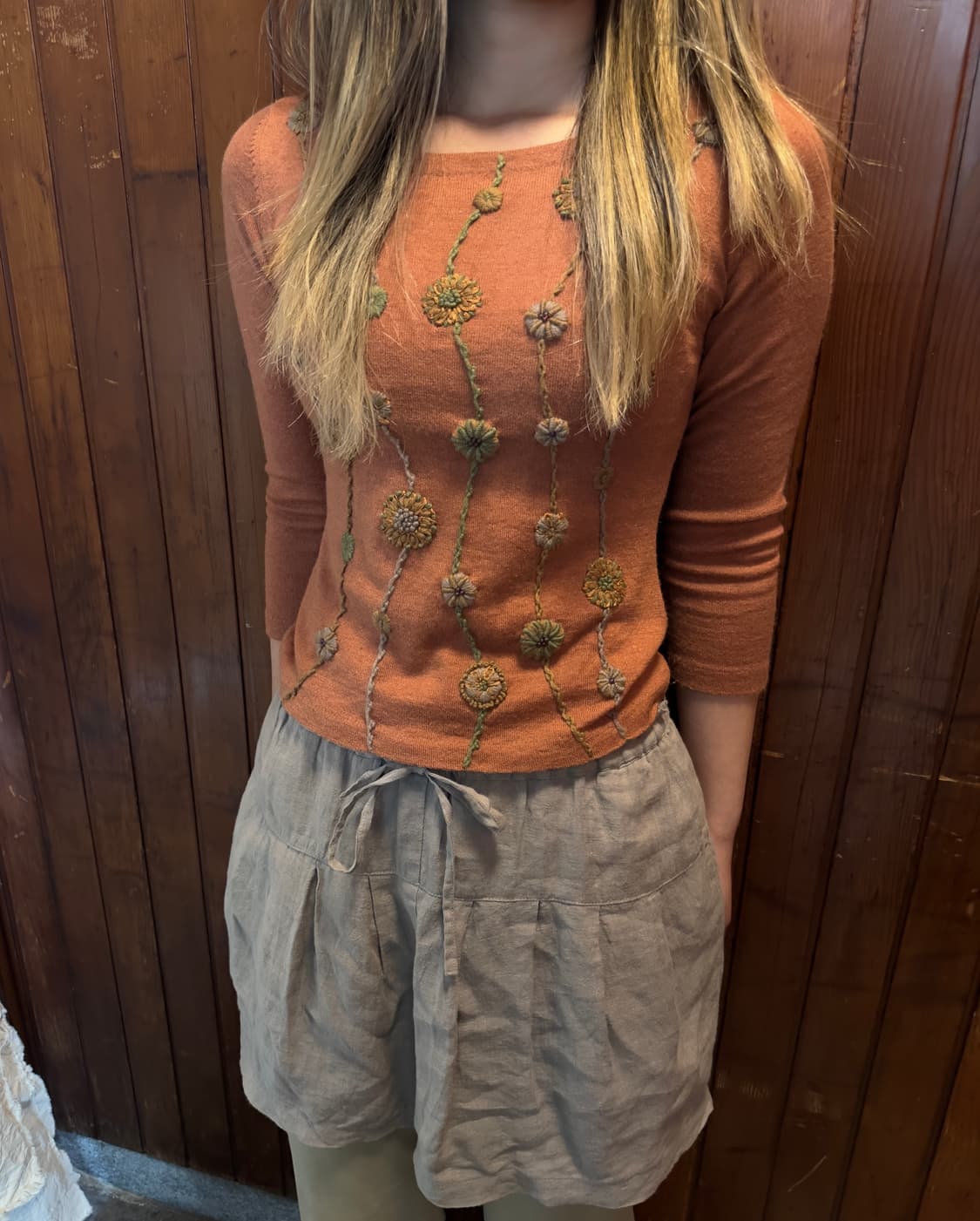 flower knit 상품이미지2