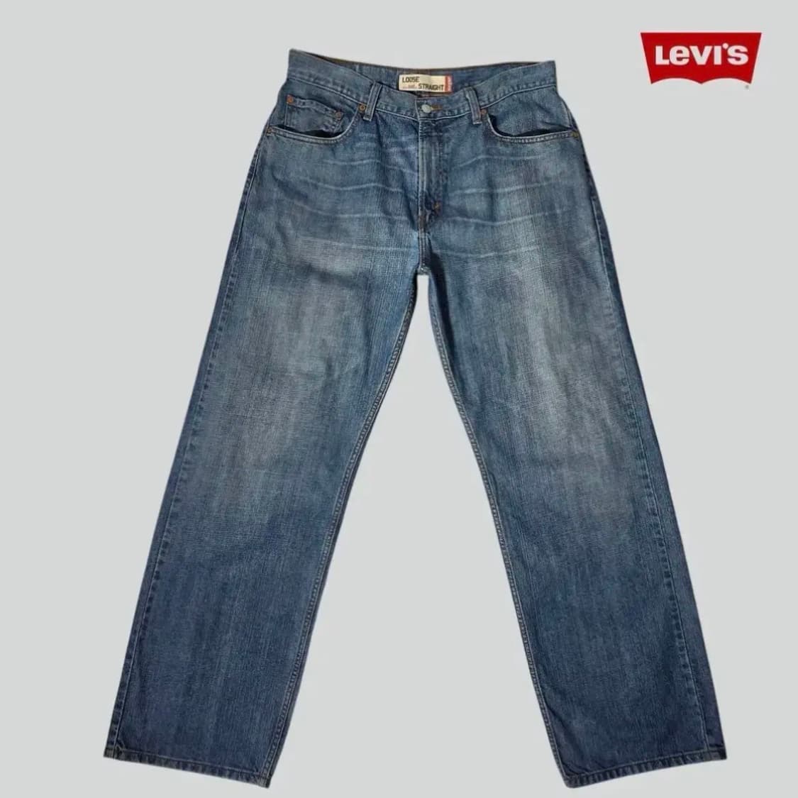 [W34L32]00s 리바이스 LEVIS 569 루즈스트레이트핏 데님팬츠 상품이미지1