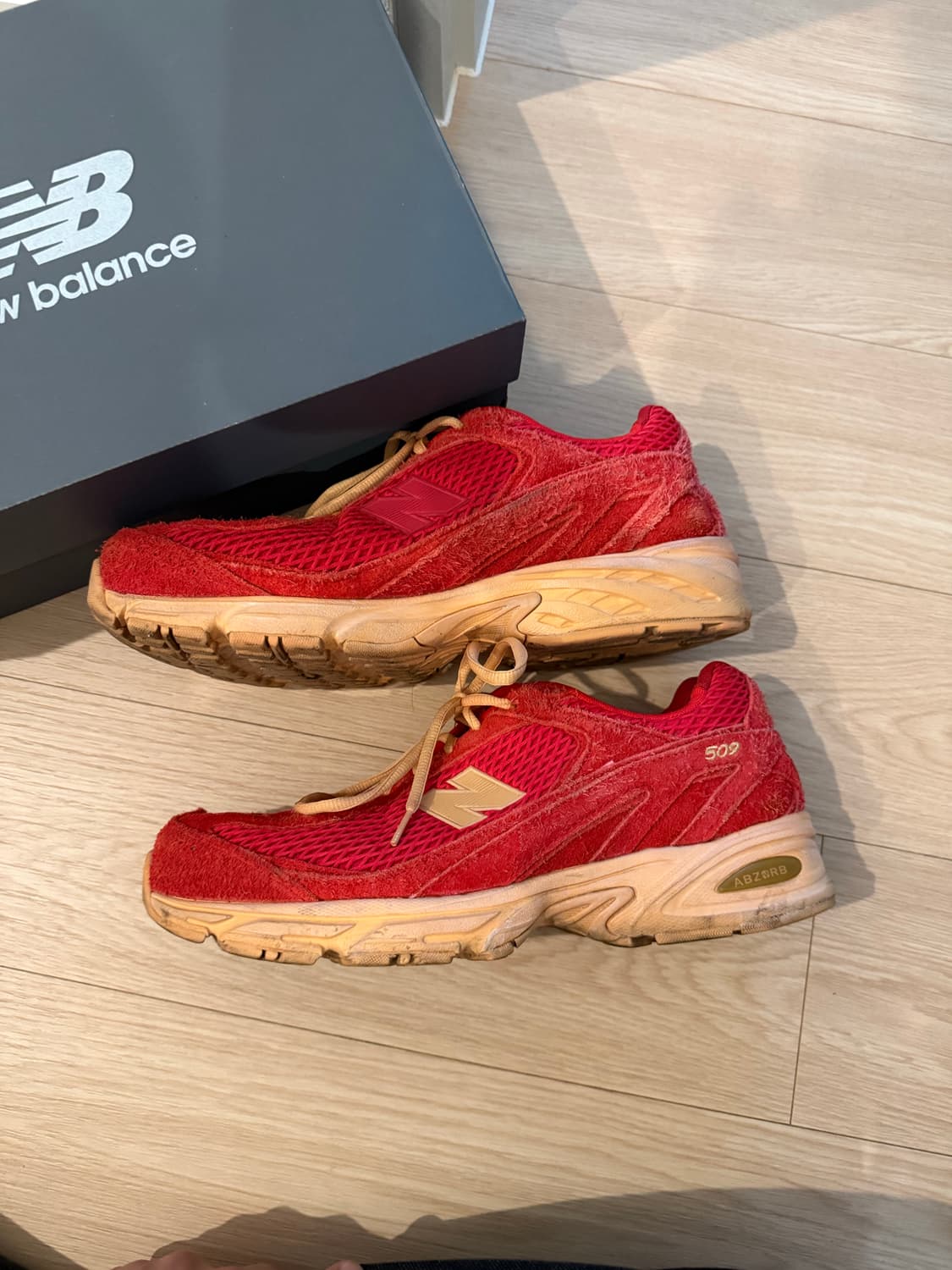 [285] 엑슬림 x 뉴발란스 509 딥레드 상품이미지5