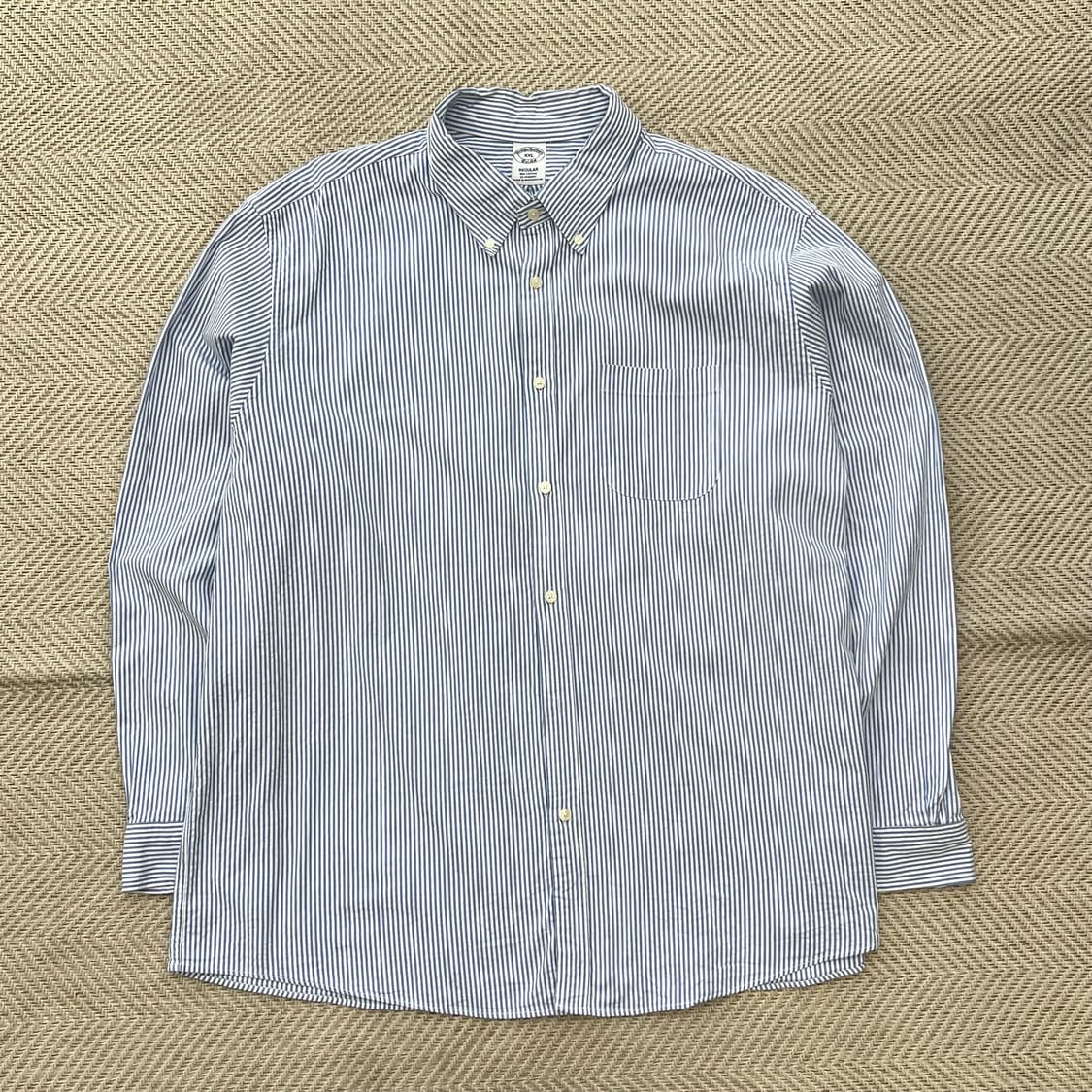 브룩스브라더스 원포켓 스트라이프 셔츠 r2899 상품이미지1