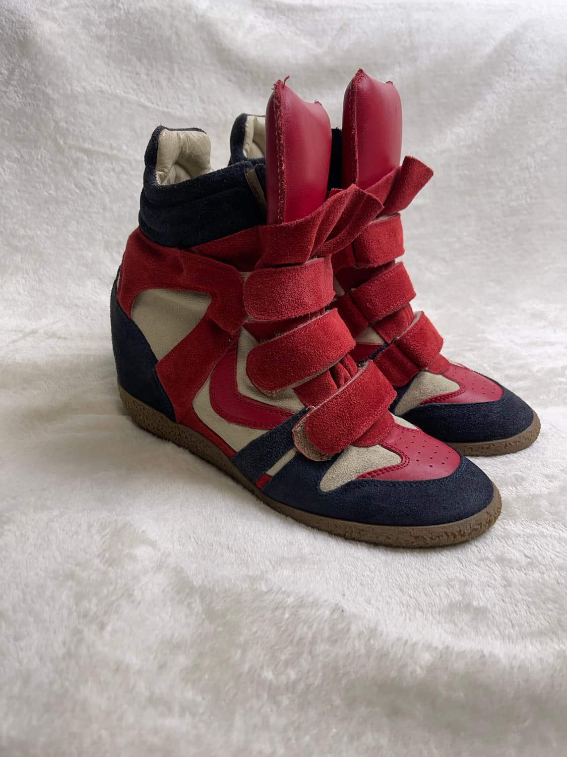 [37] 미모사 하이탑 웨지 스니커즈 || 240 이자벨마랑ST 상품이미지6