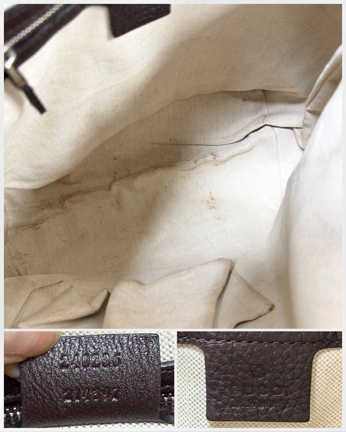 구찌 GG 자카드 수프림 호보백 상품이미지10