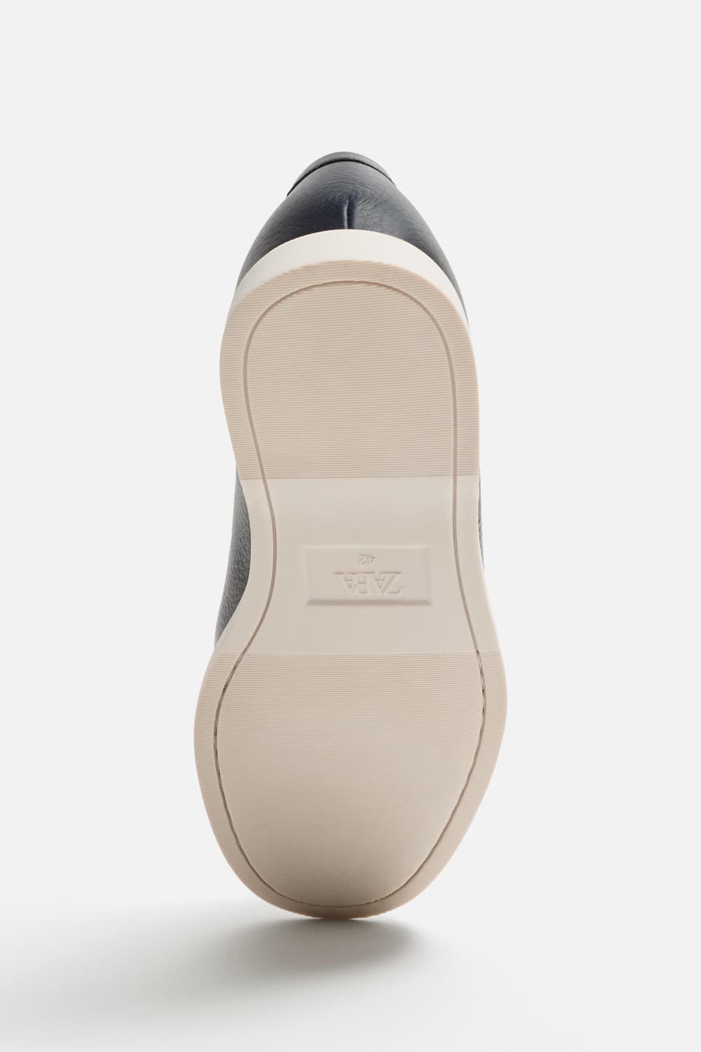 자라 레더 밴디드 모카신 네이비  상품이미지6