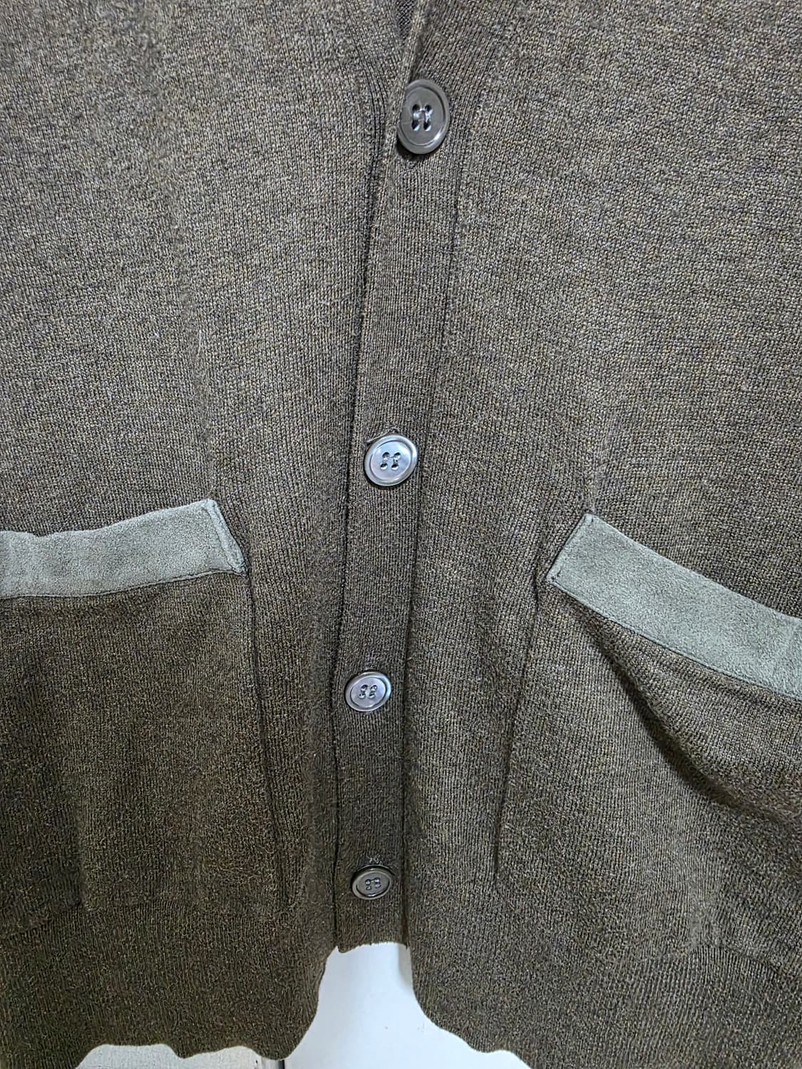 라코스테 남성용 코튼 캐시미어 혼방 가디건 100 상품이미지4