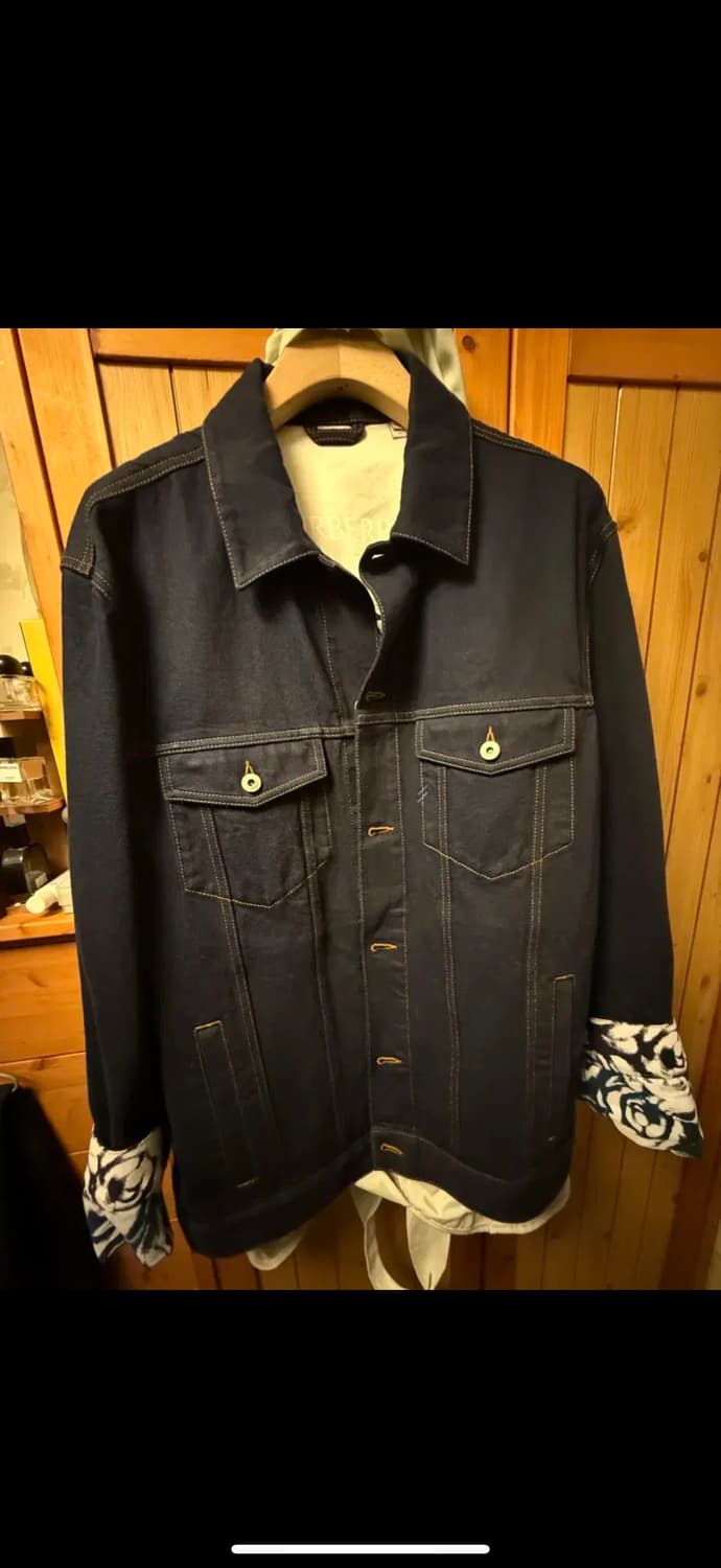 [52]버버리 헤비웨이트 데님 자켓 생지인디고 상품이미지3