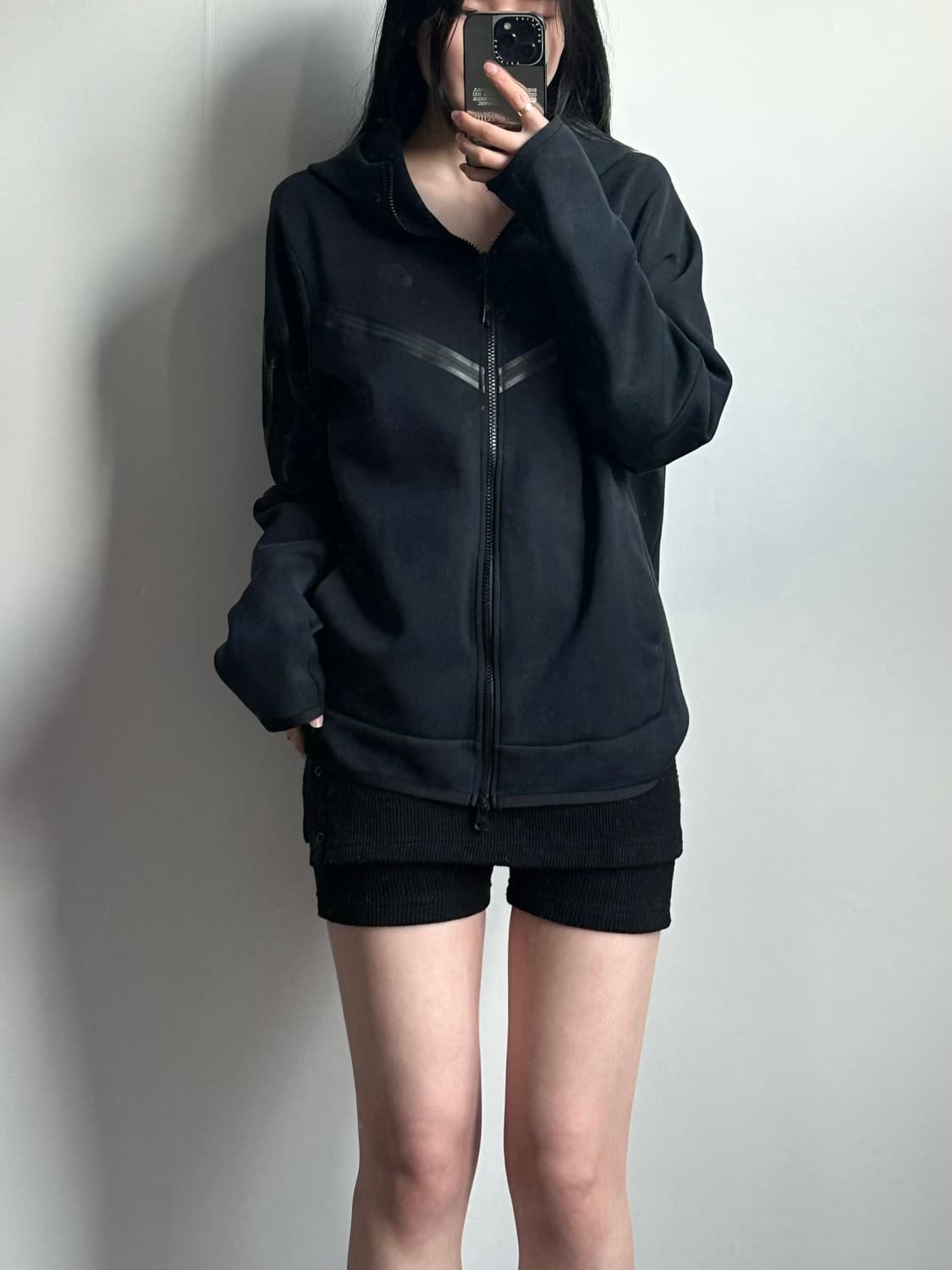 나이키 테크팩 블랙 후드집업 상품이미지1