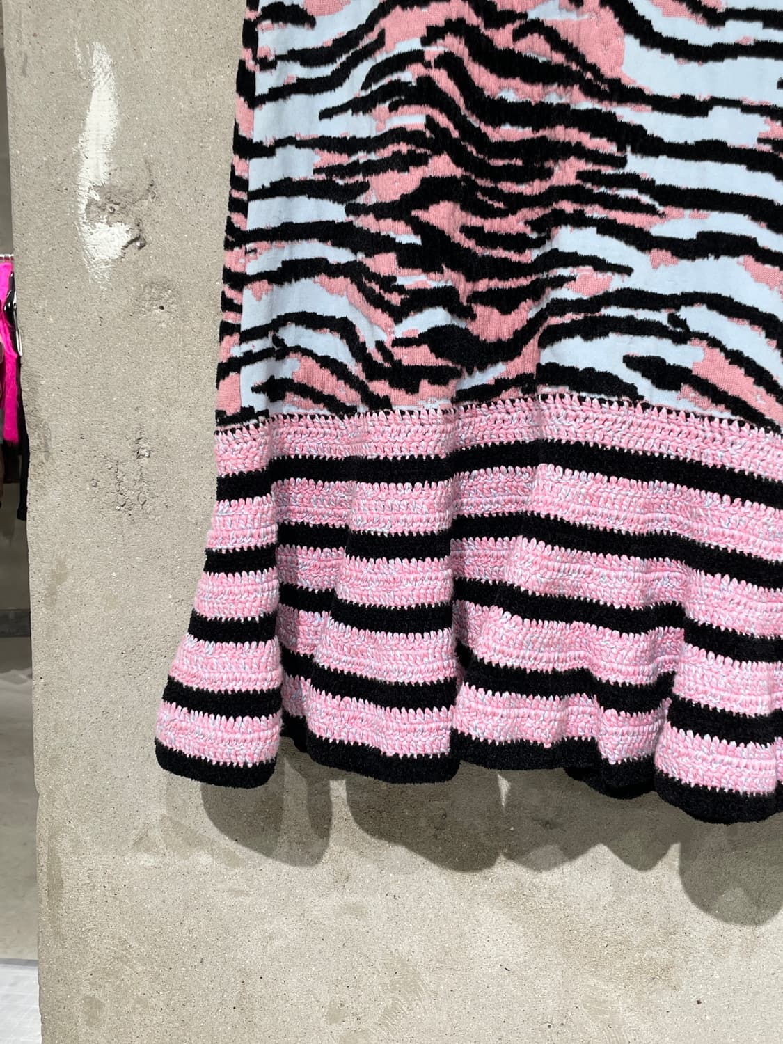 겐조 x h&m 지브라 니트 셔링 원피스 상품이미지4