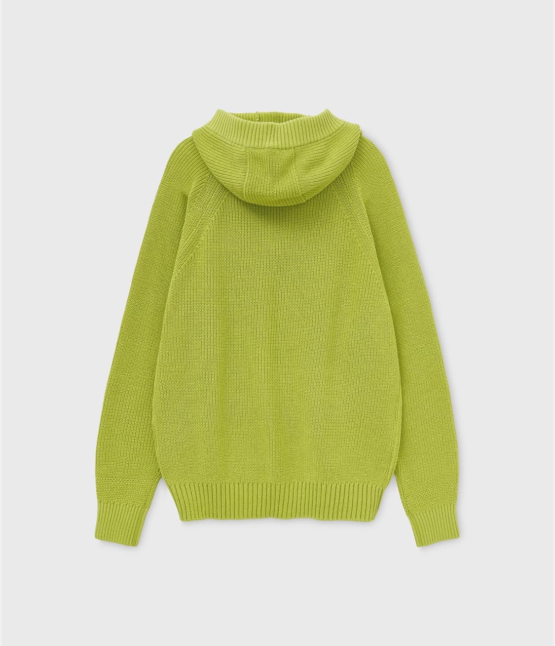 헤리티지플로스 코튼 집업 후디 Lime 상품이미지2