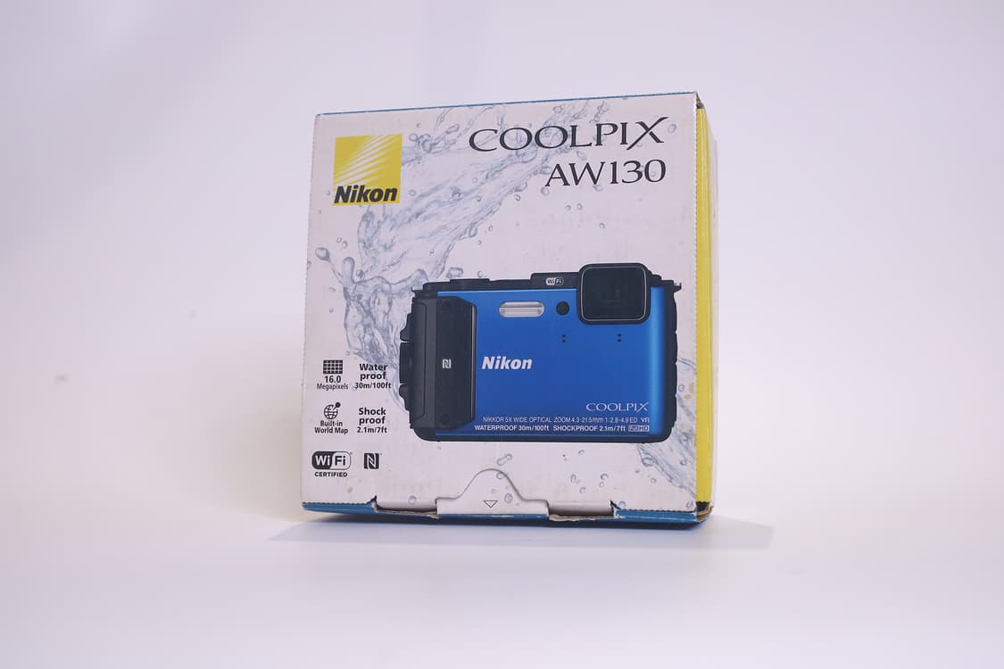 니콘 쿨픽스 AW130 블루 박스셋  상품이미지7