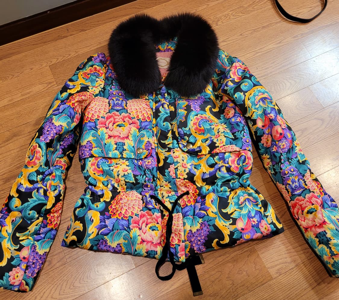 레니본 카라퍼 다운자켓 55~66 상품이미지1