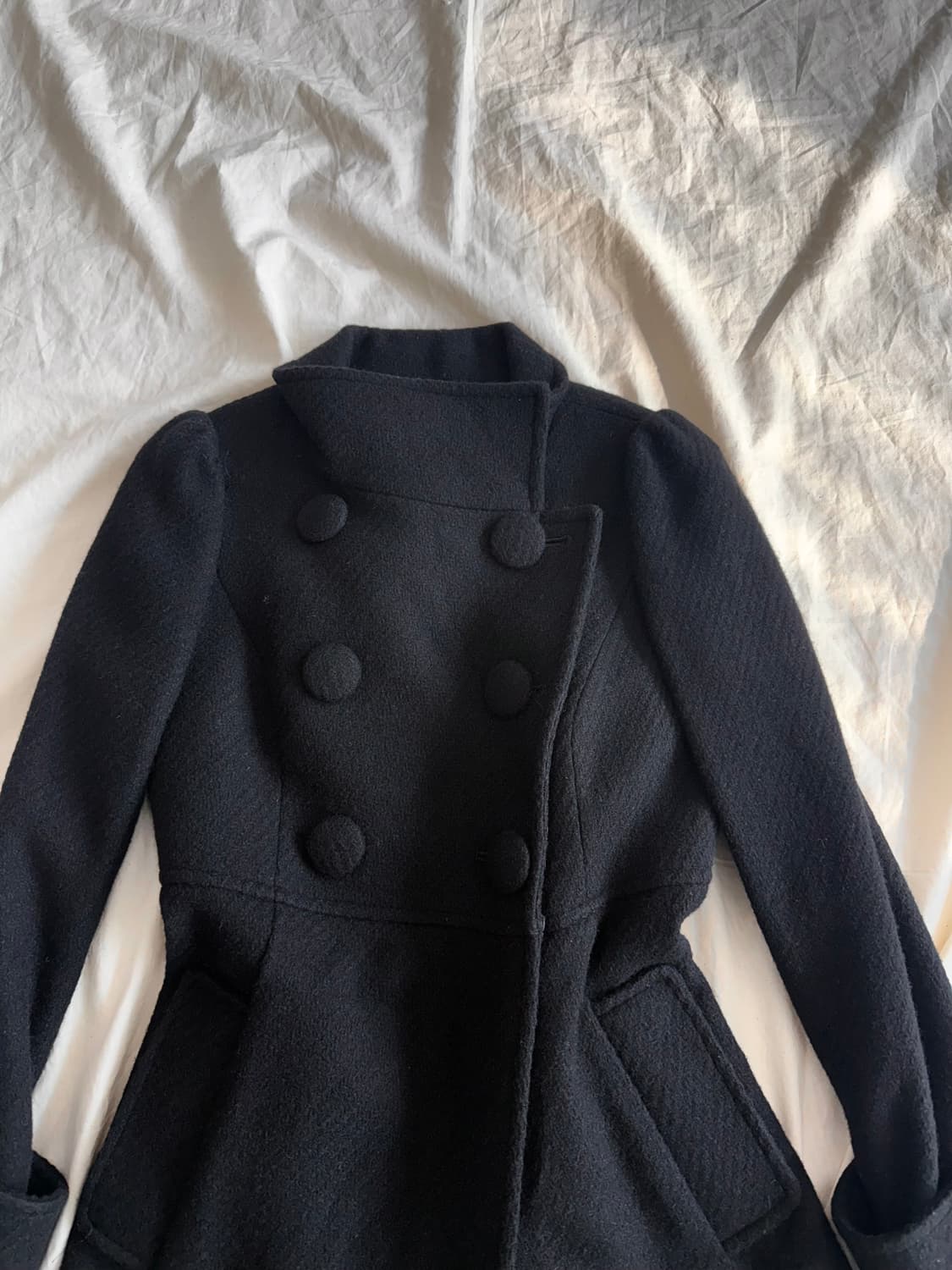 세실맥비 고스로리 로걀 공겜여주 펑크 락시크 울코트 상품이미지3