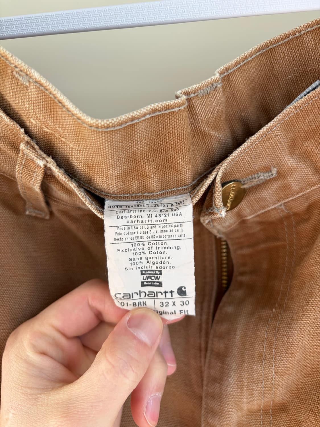 빈티지 칼하트 더블니 팬츠(32x30) 상품이미지5