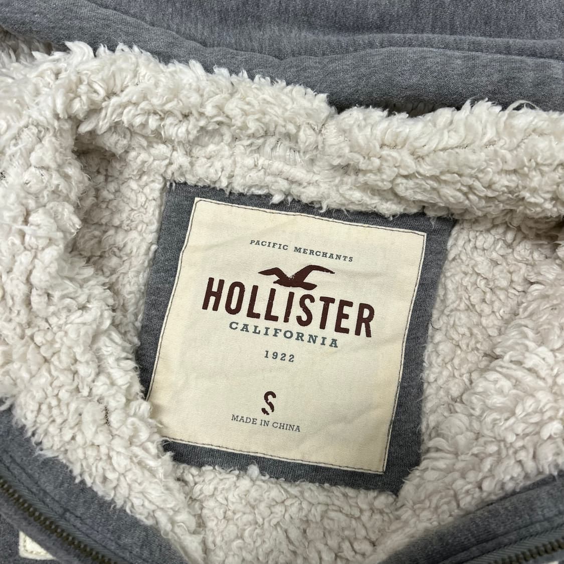 홀리스터 양털 후드집업[1349] 상품이미지6