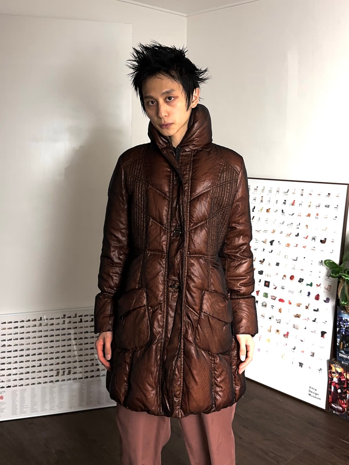 볼류밍 & 페이드 롱 푸퍼 자켓 상품이미지2