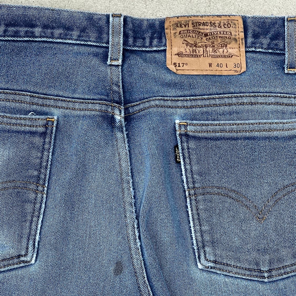 리바이스 블랙라벨 517 데님팬츠 s10755 상품이미지6