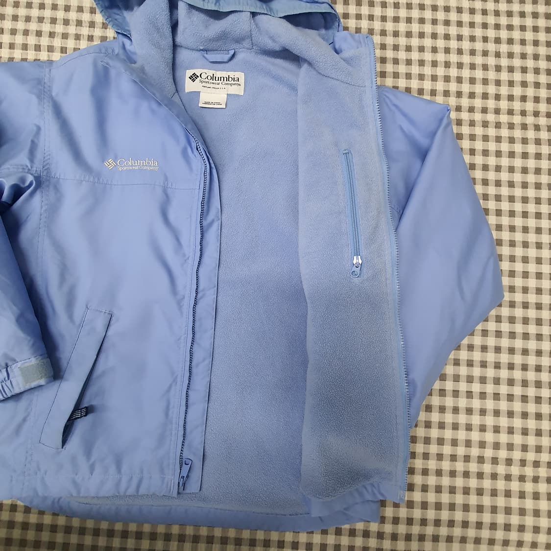 컬럼비아 기모 바람막리 자켓 남자95~100 상품이미지5