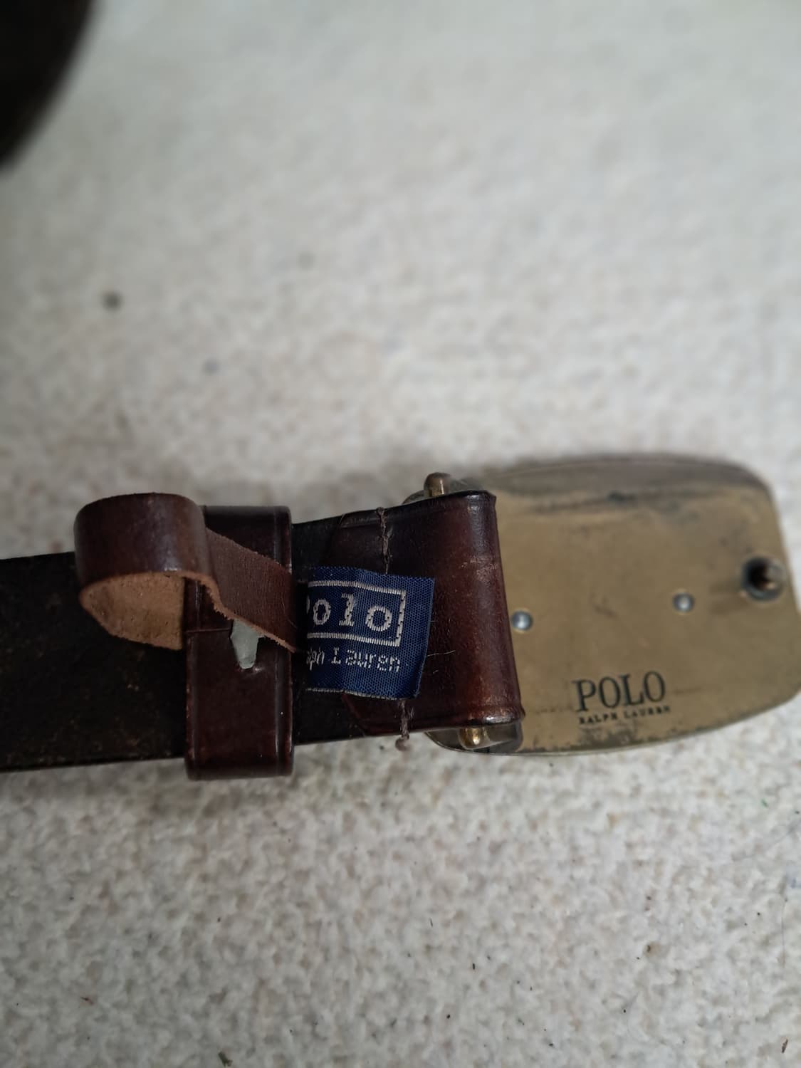 폴로랄프로렌 가죽벨트 상품이미지2