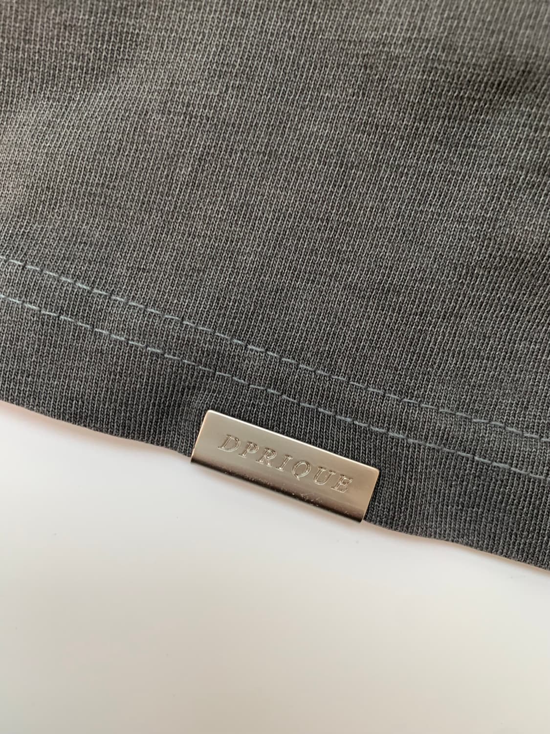 CLASSIC COTTON T-SHIRTS / WASHED BLACK 상품이미지6