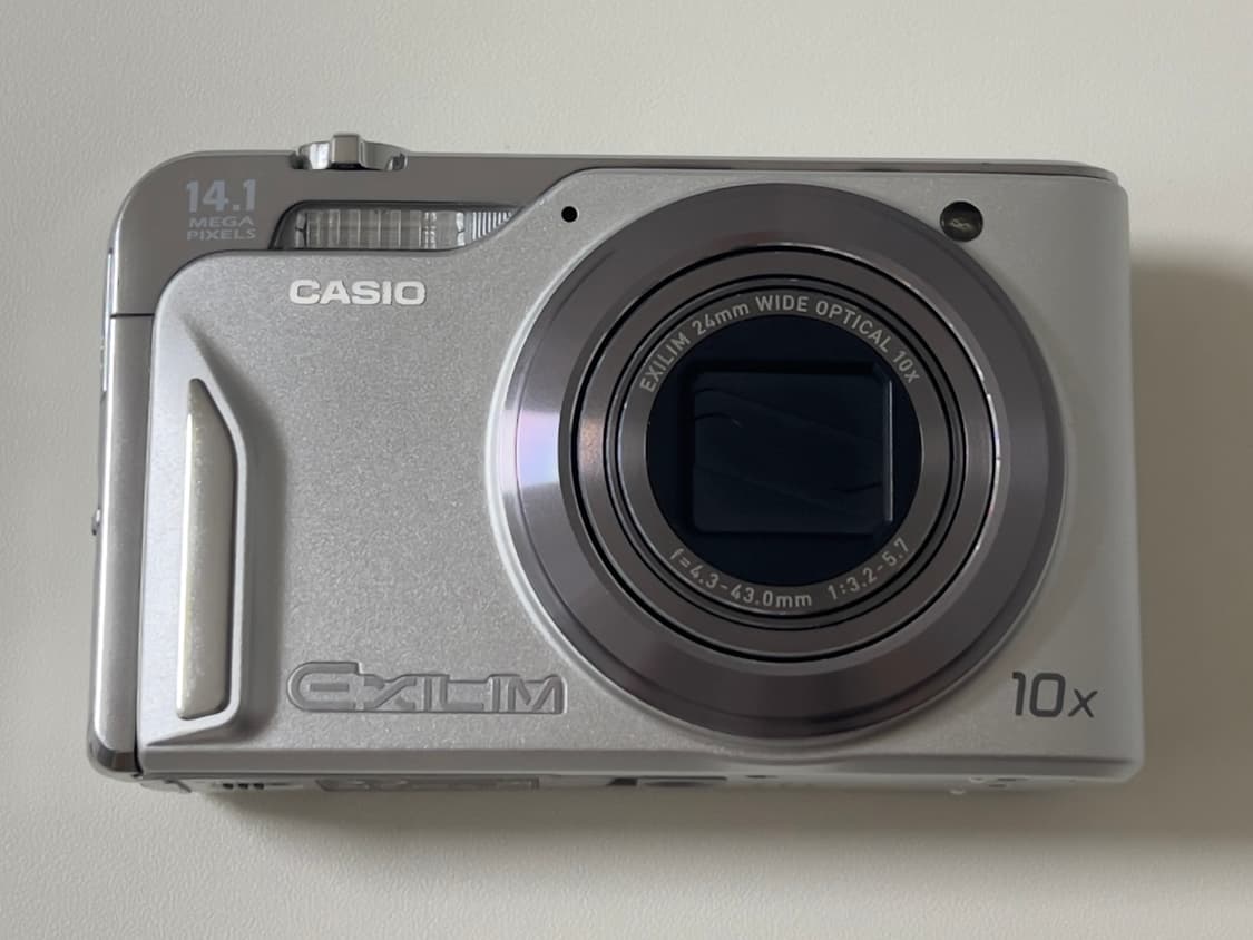 카시오 엑슬림 h15 실버 디카 상품이미지1