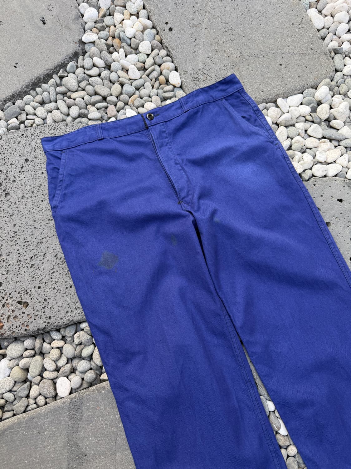 1970s Le Mont Carmel INK BLUE 프렌치워크팬츠 상품이미지5